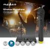 RADIOMICROFONO NEDIS MPWL500BK UHF NERO